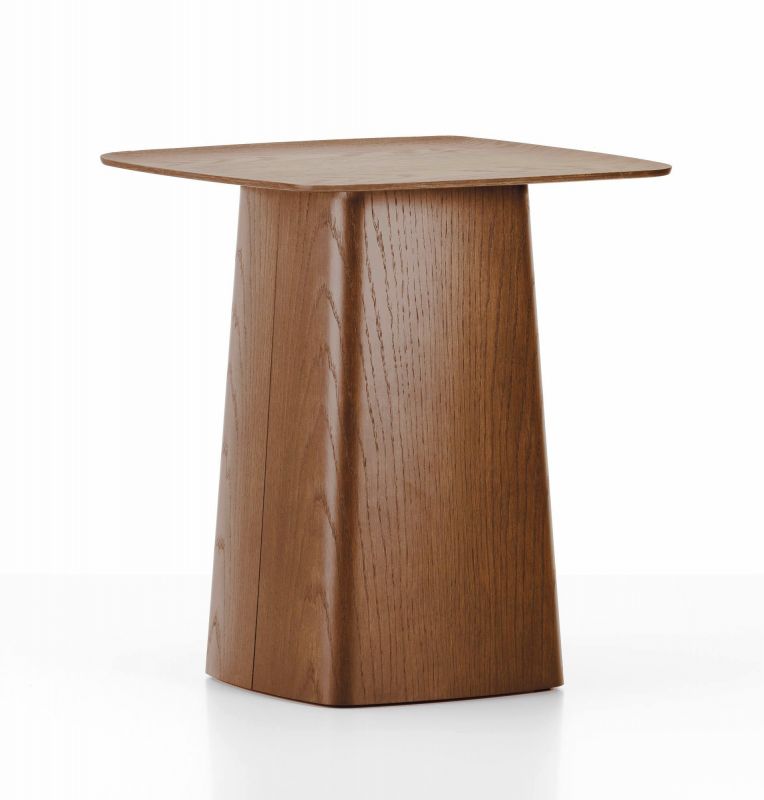 Table d’appoint moyenne noyer Wooden Side Table  Vitra